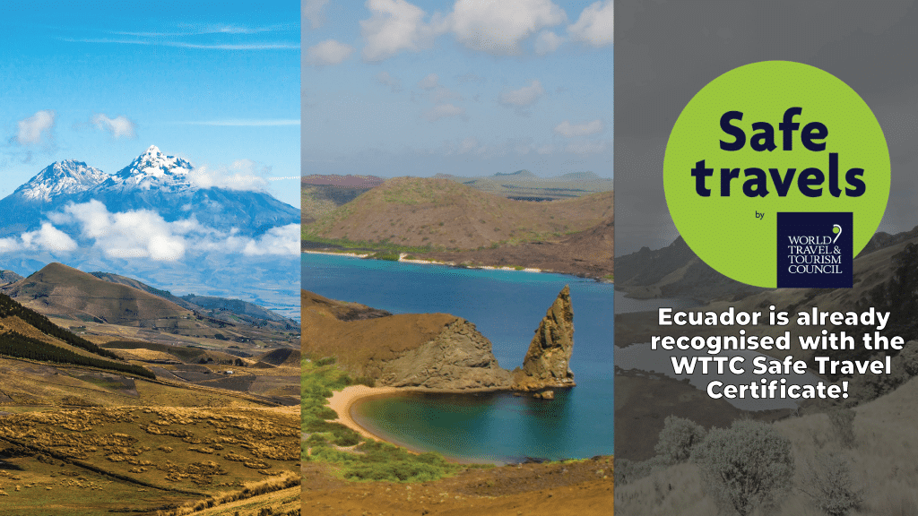 ecuador safe travels certificate world travel and tourism council