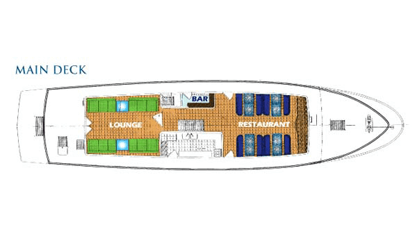 monserrat galapagos deck plan -main deck