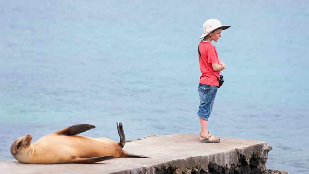 Galapagos-Inseln mit Kindern