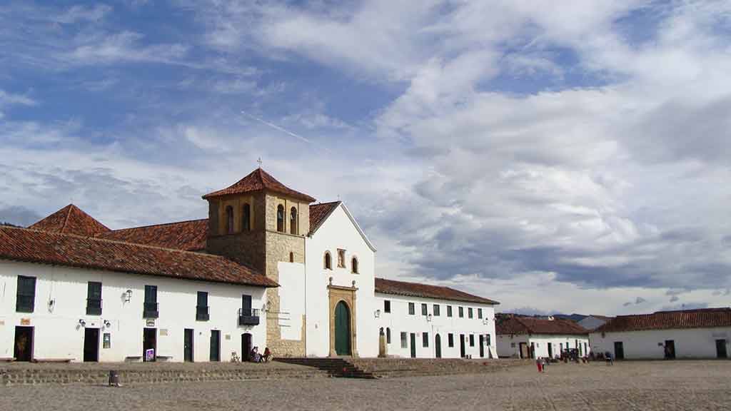 main square villa de leyva boyacá colombia