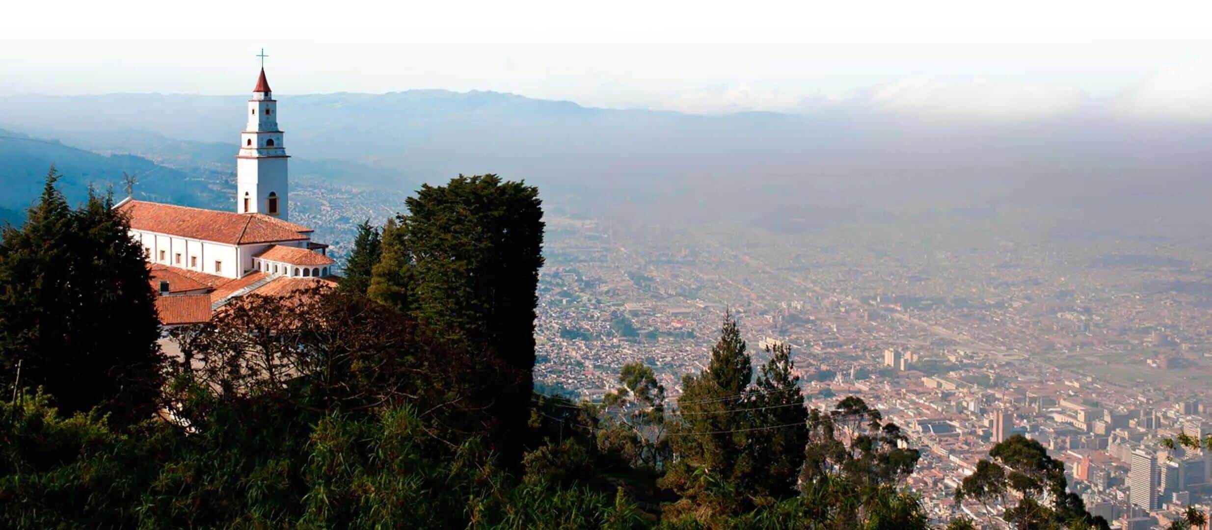 enjoy spectacular views over bogota city on a colombia tour itinerary