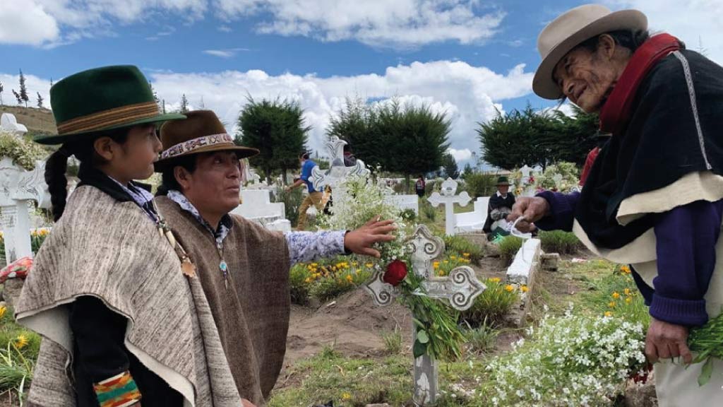 All-Souls-Day at the ceremony in ecuador
