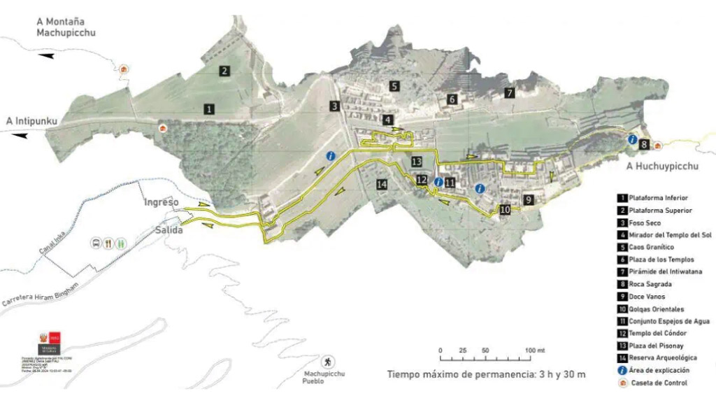Machu Picchu 2024 routes: Circuit-3-Route-3D-Huchuy-Picchu
