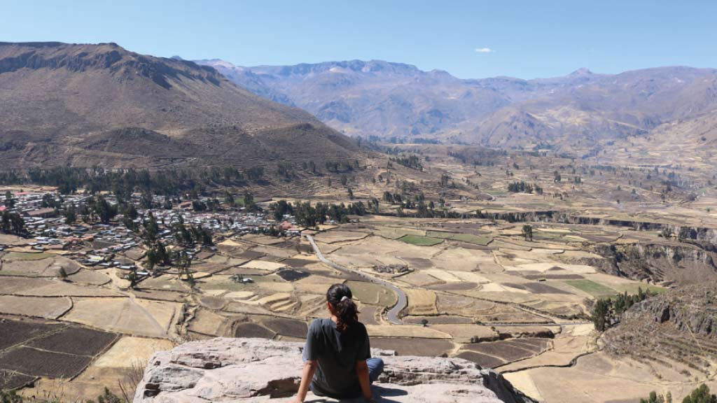 best places to visit peru Colca-Canyon