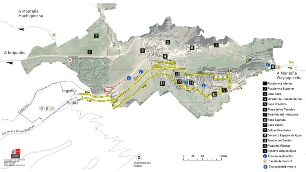 Machu Picchu 2024 routes: Royal-Circuit