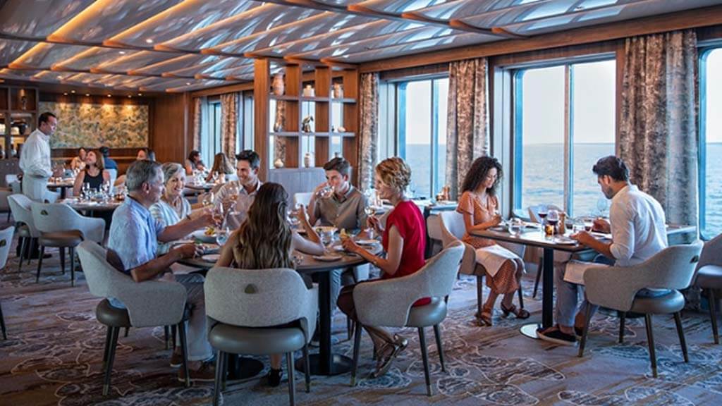 celebrity-flora-seaside-restaurant galapagos islands cruise