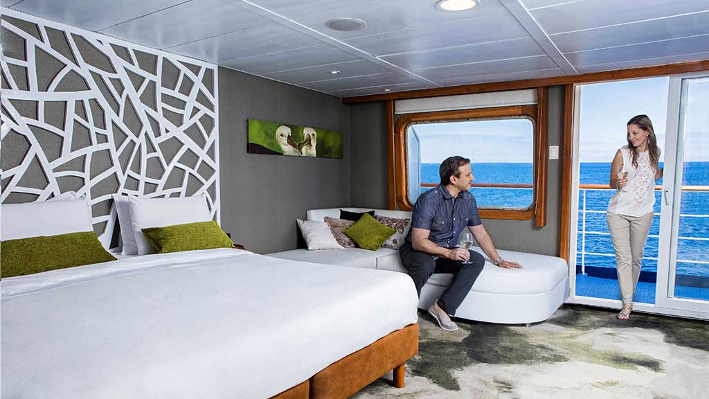 galapagos cruise honeymoon cabin