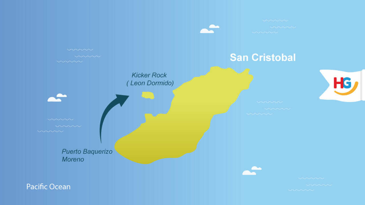 kicker-rock-leon-dormido-map galapagos