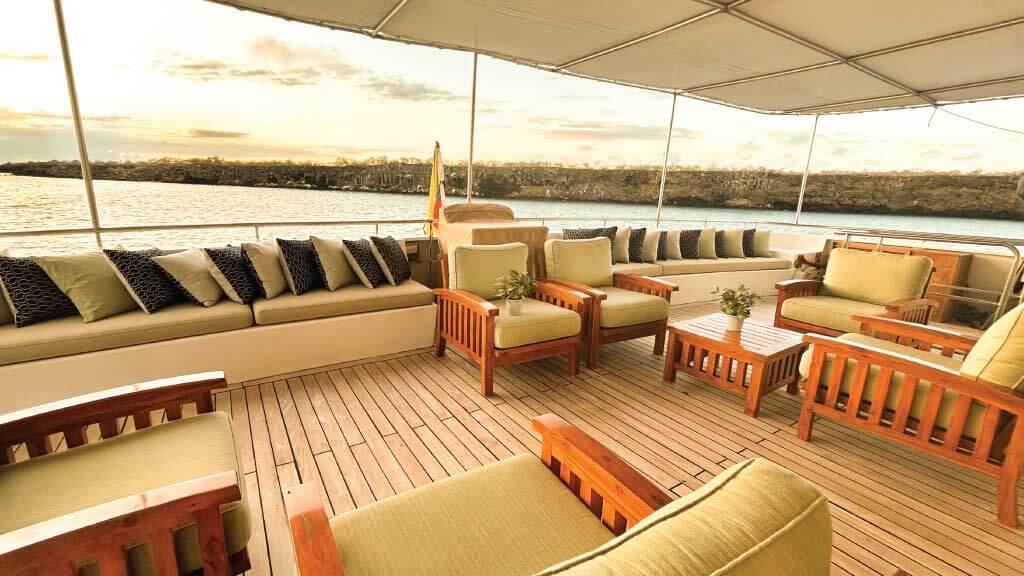 galapagos islands cruise outdoor-lounge-area-seamn-journey