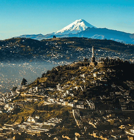 Quito Stadtlandschaft