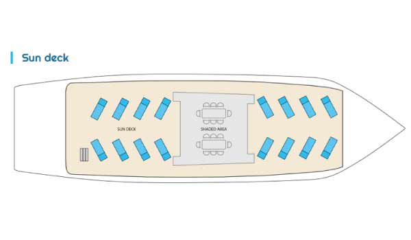 solaris yacht sun deck