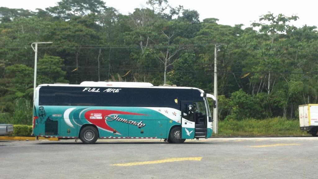 public bus quito to tena ecuador
