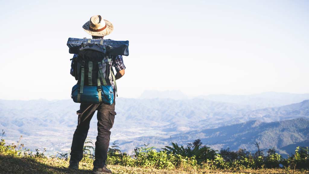backpacking tourist traveling with perfect ecuador packing list