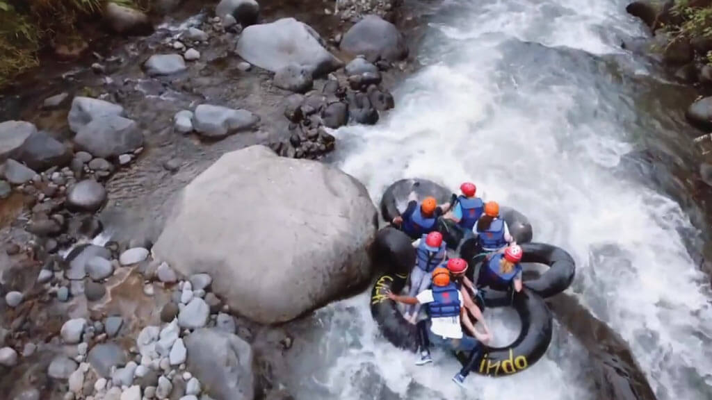 river tubing adventure in mindo ecuador