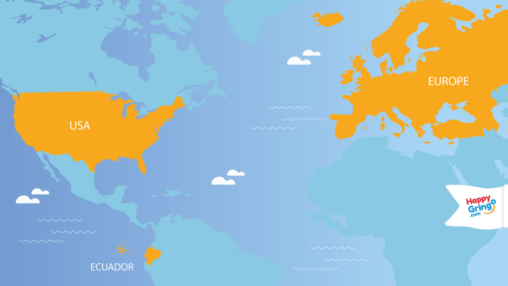 usa-europe-ecuador-map