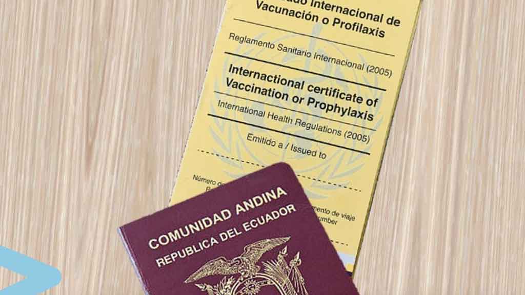 vaccination certificate requirement for travel to Ecuador