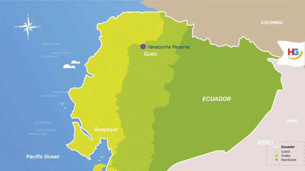 yanacocha-reserve-map ecuador