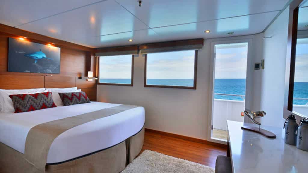 celebrity xploration catamaran galapagos cruise luxury stateroom cabin
