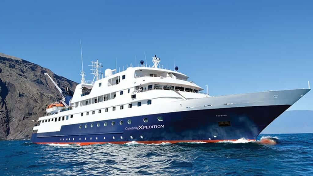 Galapagos Islands Celebrity Xpedition cruiseschip